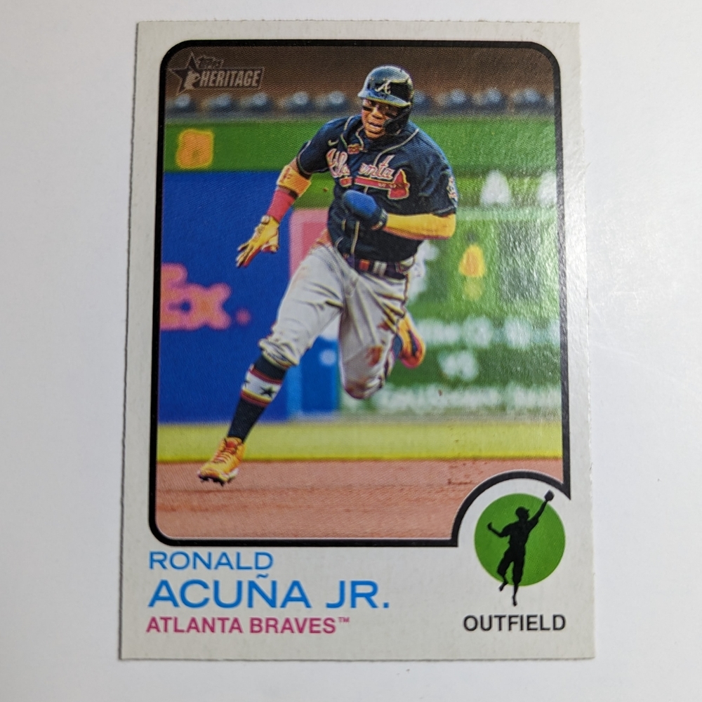 Ronald Acuna Jr - 2022 Topps Heritage